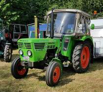 =Deutz D 4506, gesehen beim Köhlerfest in Bad Orb, 06-2022