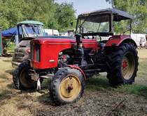 =Schlüter, steht beim Köhlerfest in Bad Orb, 06-2022