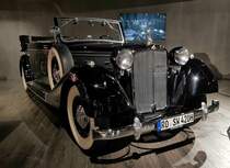 =Maybach SW 42 Cabrio, Bauzeit 1939 - 1941, 4197 ccm, 140 PS, 140 km/h, gesehen im EFA Museum in Amerang, 06-2022