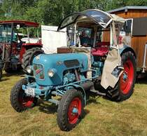 =Eicher Königstiger, ausgestellt beim Köhlerfest in Bad Orb, 06-2022