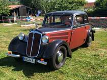 =DKW F8 steht im August 2022 bei KULT-BLECH-KLASSIKER in Alsfeld