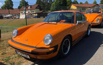 =Porsche 911 steht im August 2022 bei KULT-BLECH-KLASSIKER in Alsfeld