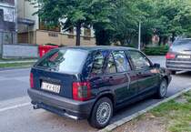 Rückansicht: Fiat Tipo, gesehen in Mai, 2021.