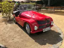 =Kleinschnittger, steht im August 2022 bei KULT-BLECH-KLASSIKER in Alsfeld