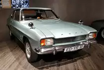 =Ford Capri, Bauzeit 1969 - 1972, 1488 ccm, 60 PS, 142 km/h, gesehen im EFA Museum in Amerang, 06-2022