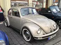 =VW Käfer, ausgestellt beim Lauterbacher Sockenfest, 09-2022