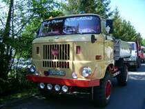 IFA W50LA/Z 5ND 3SK stand noch auf dem Parkplatz in der n�he des Autohauses beim Werdauer Oldtimertreffen