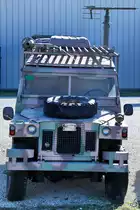 Dieser Land Rover Santana 109 der Spanischem Armee ist mit dem Mercurio Communication System ausgestattet. (Museo del Aire Cuatro Vientos, November 2022)