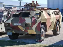 Dieses gepanzertes Radfahrzeug Enasa-Pegaso BLR-3545 war Anfang November 2022 im Museo del Aire in Cuatro Vientos ausgestellt.