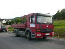 MB Atego 823 der Baufirma Breitenbach am 25.05.09 in 36100 Petersberg-Marbach