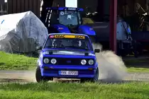 Ford Escort rs 2000, Markus Schäfer & Richard Wynands, bei der Rallye Köln - Ahrweiler am 12.11.2022, bei Rodder