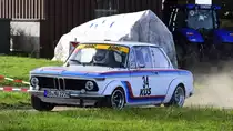 BMW 2002 tii, Arwed Hafner & Stefan Hafner, bei der Rallye Köln - Ahrweiler am 12.11.2022, bei Rodder