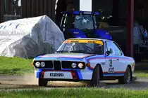 BMW 3.0 CSL, Wouter Koenderink & Ruben Eijsink, bei der Rallye Köln - Ahrweiler am 12.11.2022, bei Rodder