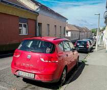 Rückansicht: Seat Altea XL. Foto: Juni, 2021.