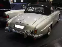 Heckansicht eines Mercedes Benz W121 B II aus dem Jahr 1956. Essen Motor Show am 06.12.2022.