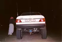 Mercedes Benz 124, 300E Bj.1988, Dubai Rally 1988 Zuschauerfahrzeug.
Audi Sport, Thomas Zollhoefer