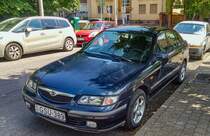 Ein Mazda 626 GF (fünfte Generation). Foto: Juni, 2021.
