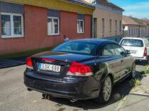 Rückansicht: Volvo C70 zweite Generation. Aufnahme: 06.2021.