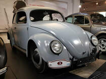 =KdF-Wagen, Bj. 1938, 985 ccm, 24 PS, 100 km/h, steht im Museum  fahr(T)raum - Ferdinand Porsche  in Mattsee/Österreich, Juni 2022