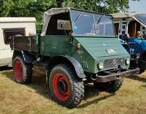 =Unimog, ausgestellt beim Köhlerfest in Bad Orb, 06-2022