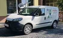 =Fiat Doblo vom Malermeister HELM steht im Juni 2022 in Hünfeld