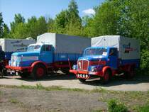H6 und S4000 standen am hinteren Gel�nde beim Oldtimertreffen in Werdau beisammen