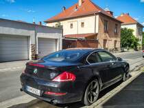 Rückansicht: BMW 6 Coupé. Foto: Mai, 2021.