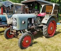 =Eicher, ausgestellt beim Köhlerfest in Bad Orb, 06-2022
