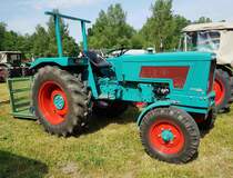 =Hanomag Granit 500, ausgestellt beim Köhlerfest in Bad Orb, 06-2022