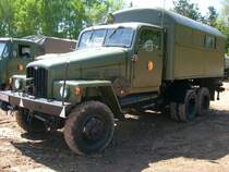 G5 mit Werkstattkofferaufbau beim Oldtimertreffen in Werdau