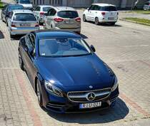 Mercedes-Benz S-Klasse Coupé (C217). Foto: juni 2021.