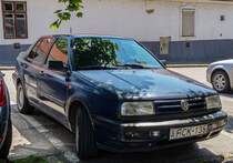 VW Vento. Die Aufnahme stammt von Juni, 2021.