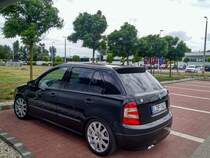 Rückansicht: Skoda Fabia Mk1. Foto: Juli, 2021.