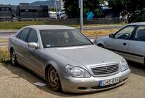 Mercedes-Benz S-Klasse W220. Foto: Juli, 2021.