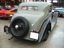 Heckansicht eines Bentley 4,25 Litre Saloon by Park Ward. Classic Remise Düsseldorf am 30.12.2022.