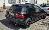 Rückansicht: Honda Civic Mk5. Foto: Juni, 2021.