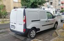 Rückansicht: 2019er Renault Grand Kangoo. Foto: Juni, 2021.