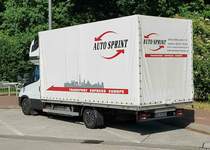=Iveco Daily von AUTO SPRINT rastet im Juni 2022 an der A 7
