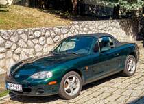 Mazda MX-5 NB in Sparkle Green. Foto: juni, 2021.