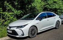 Toyota Corolla E210 Sedan Hybrid. Foto: Juni, 2021.