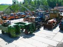 Hier nochmal aus einen anderen Blickwinkel die fahrzeuge der Firma Teichmann in Werdau