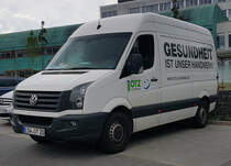 =VW Crafter I der Firma OTZ steht in Kassel, 06-2022