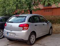 Rückansicht: Citroen C3. Foto: Juli, 2021.