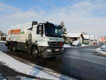 MB-ACTROS vom Innviertler-Lagerhaus hat wohl bei diesen winterlichen Bedingungen noch einige Heizöllieferungen vor sich; 221212
