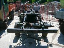 Dieses Multicar Fahrgestell stand auf dem Gel�nde der Fa.Teichmann in Werdau  