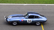  Nr.50 JAGUAR E Type - 1961, ccm3800 	Fahrer: BURTON John, FINBURGH Nick & ADAMS Benjamin alle UK, Spa Six Hours Endurance am 1.10.20
