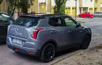 Rückansicht: SsangYong Tivoli. Foto: 07.2021.