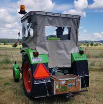 =Deutz 4506, gesehen beim Oldtimertreffen in Wisselsrod, 06-2022