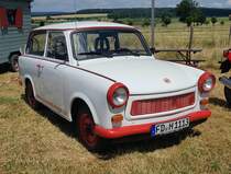 =Sachsenring Trabant, gesehen beim Oldtimertreffen in Wisselsrod, 06-2022