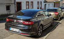 Rückansicht: Renault Talisman. Foto: 08.2021.
